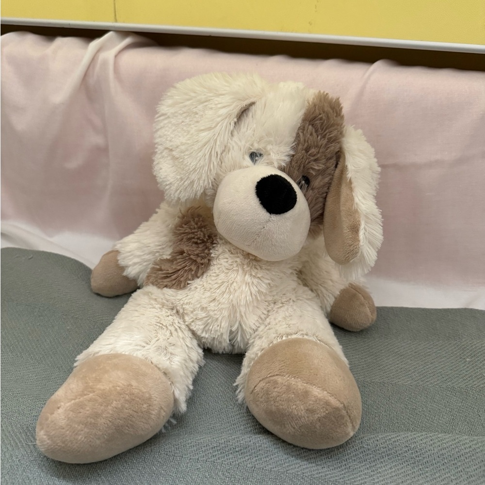 NWOT Warmies Plush Dog Toy - lavender scented and microwavable!